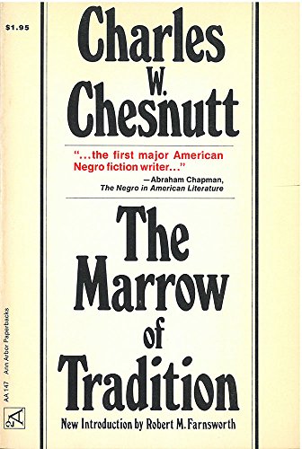 Image for The Marrow of Tradition (Ann Arbor Paperbacks)