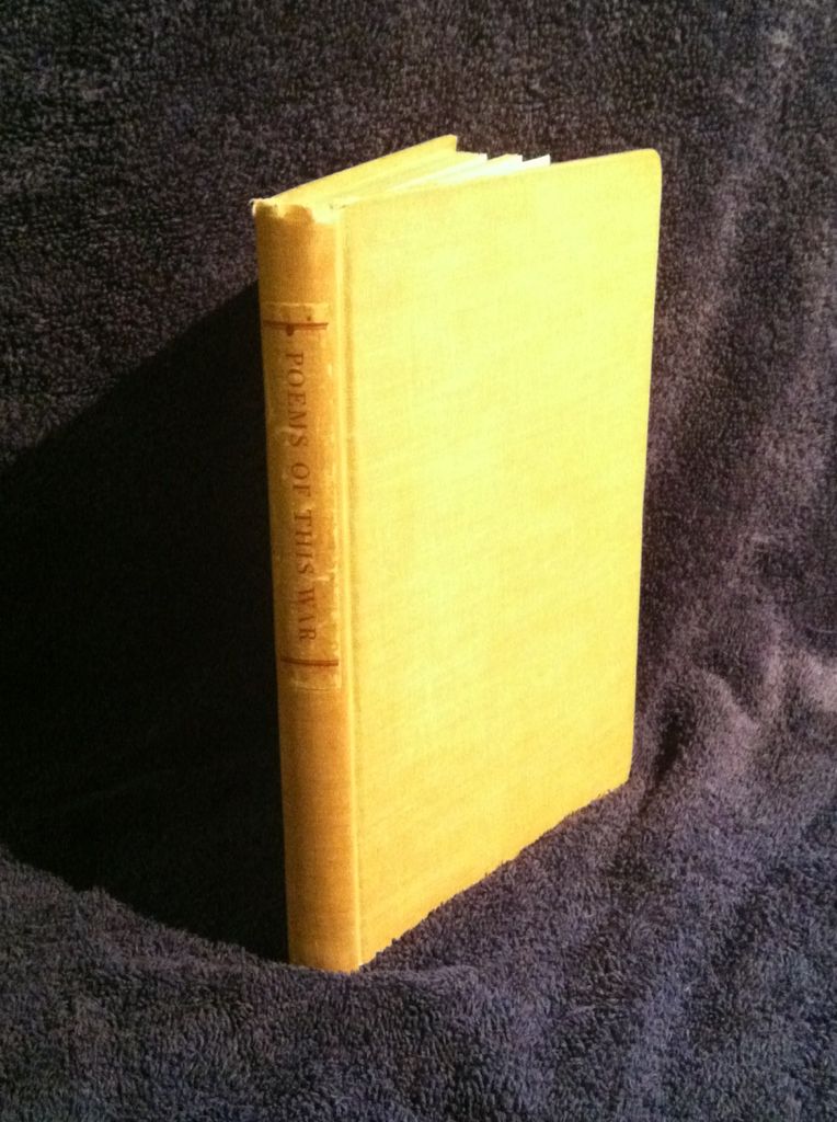 Image for Poems of this War by Younger Poets. Introd E Blunden.