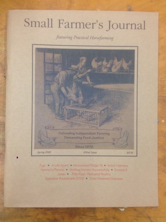 Image for Small Farmer's Journal Featuring Practical Horsefarming Spring 2002 102nd Issue by N/A