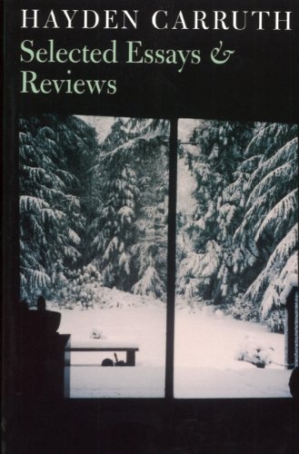 Image for Selected Essays (Writing Re: Writing)