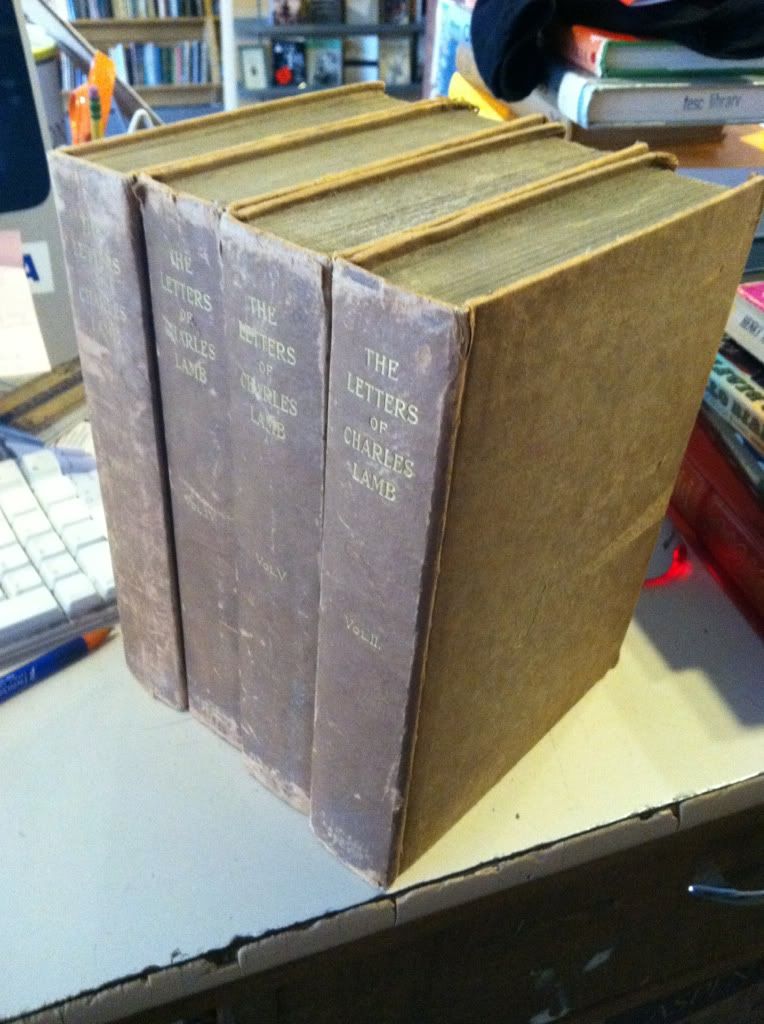 Image for The Letters of Charles Lamb Volumes 2-5 by Lamb, Charles