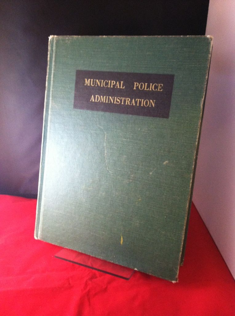 Image for Municipal Police Administration