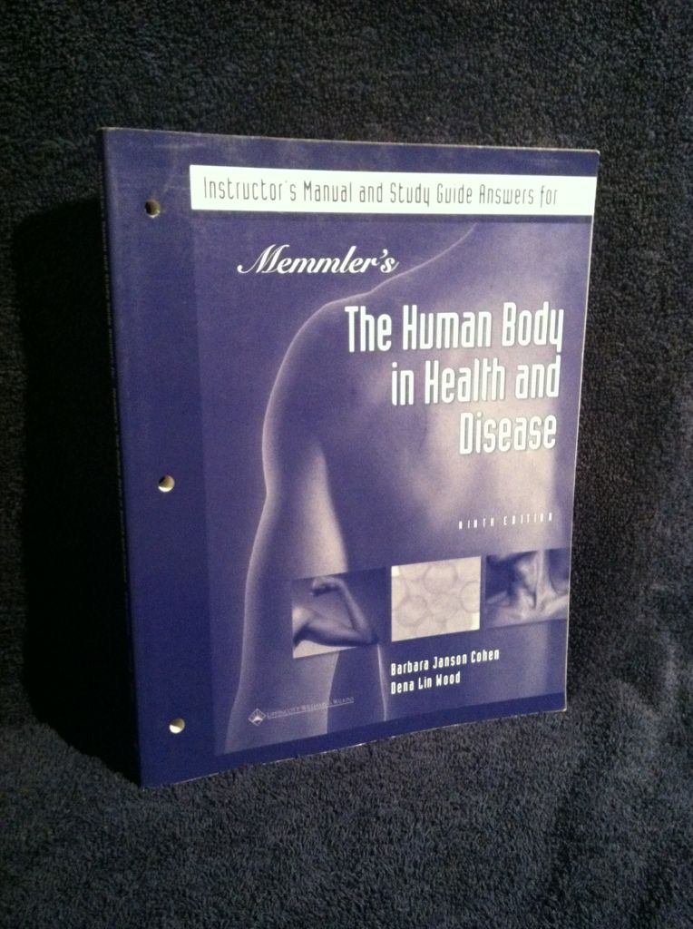 Image for Memmlers Human Body Health 9e Im