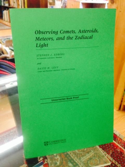 Image for Observing Comets, Asteroids, Meteors, and the Zodiacal Light (Practical Astronomy Handbooks)