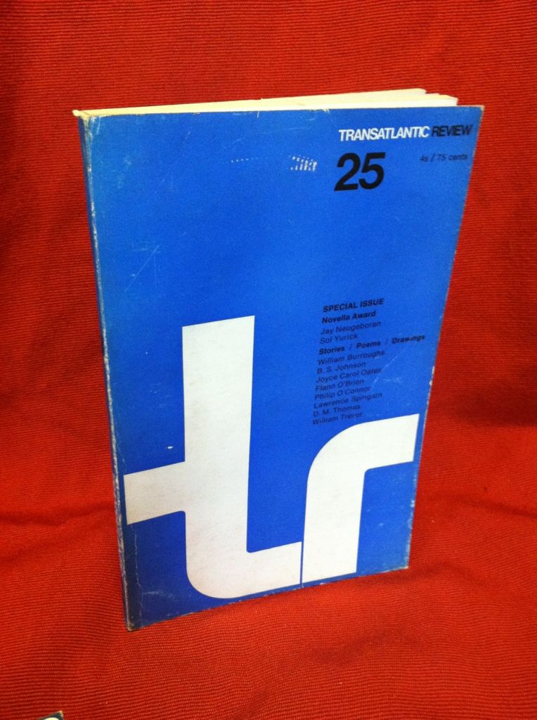 Image for The Transatlantic Review: Number 25, Summer 1967