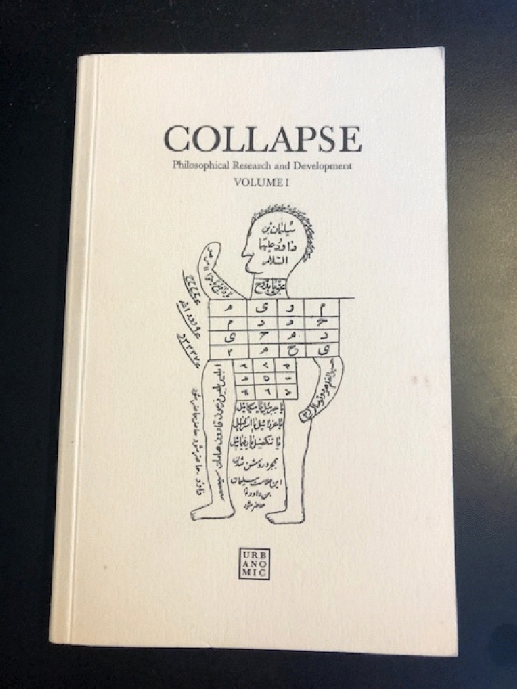 Image for COLLAPSE Philosophical Research and Development Volume I