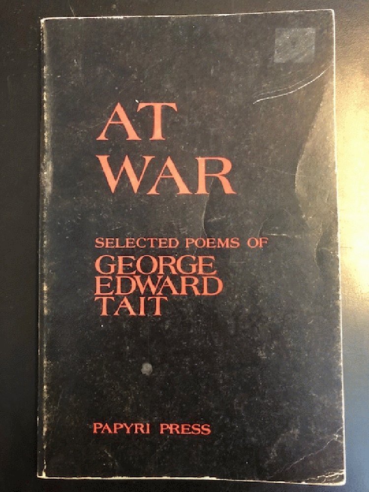 Image for AT War: Selected Poems By George Edward Tait