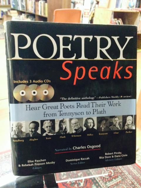 Image for Poetry Speaks: Hear Great Poets Read Their Work from Tennyson to Plath (Book and 3 Audio CDs)