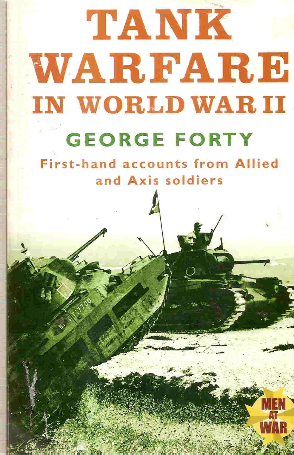 Image for Tank warfare in World War II: an oral history