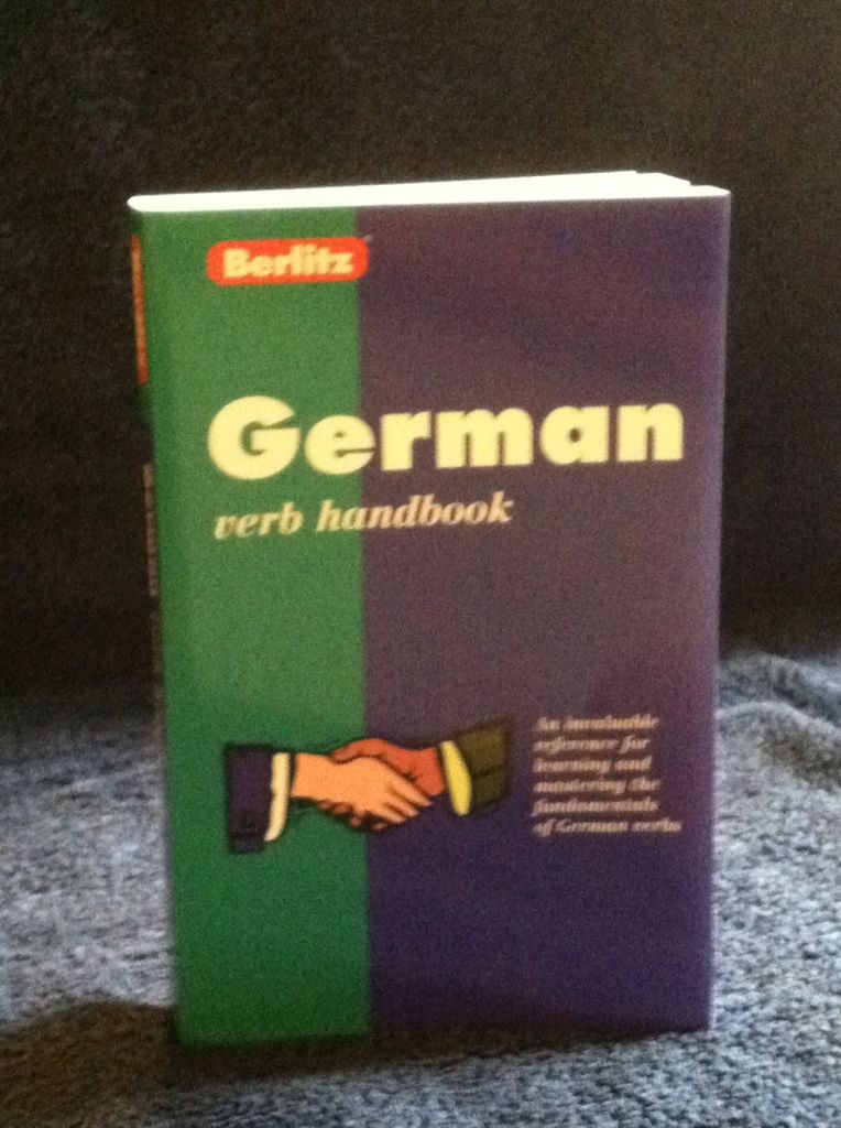 Image for German Verb Handbook (Berlitz Language Handbooks) (German Edition)