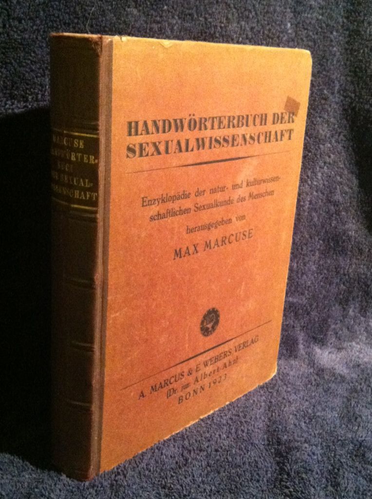 Image for Handworterbuch Der Sexualwissenschaft: Enzyklopadie Der Natur-Und Kulturwissenschaftlichen Sexualkunde Des Menschen