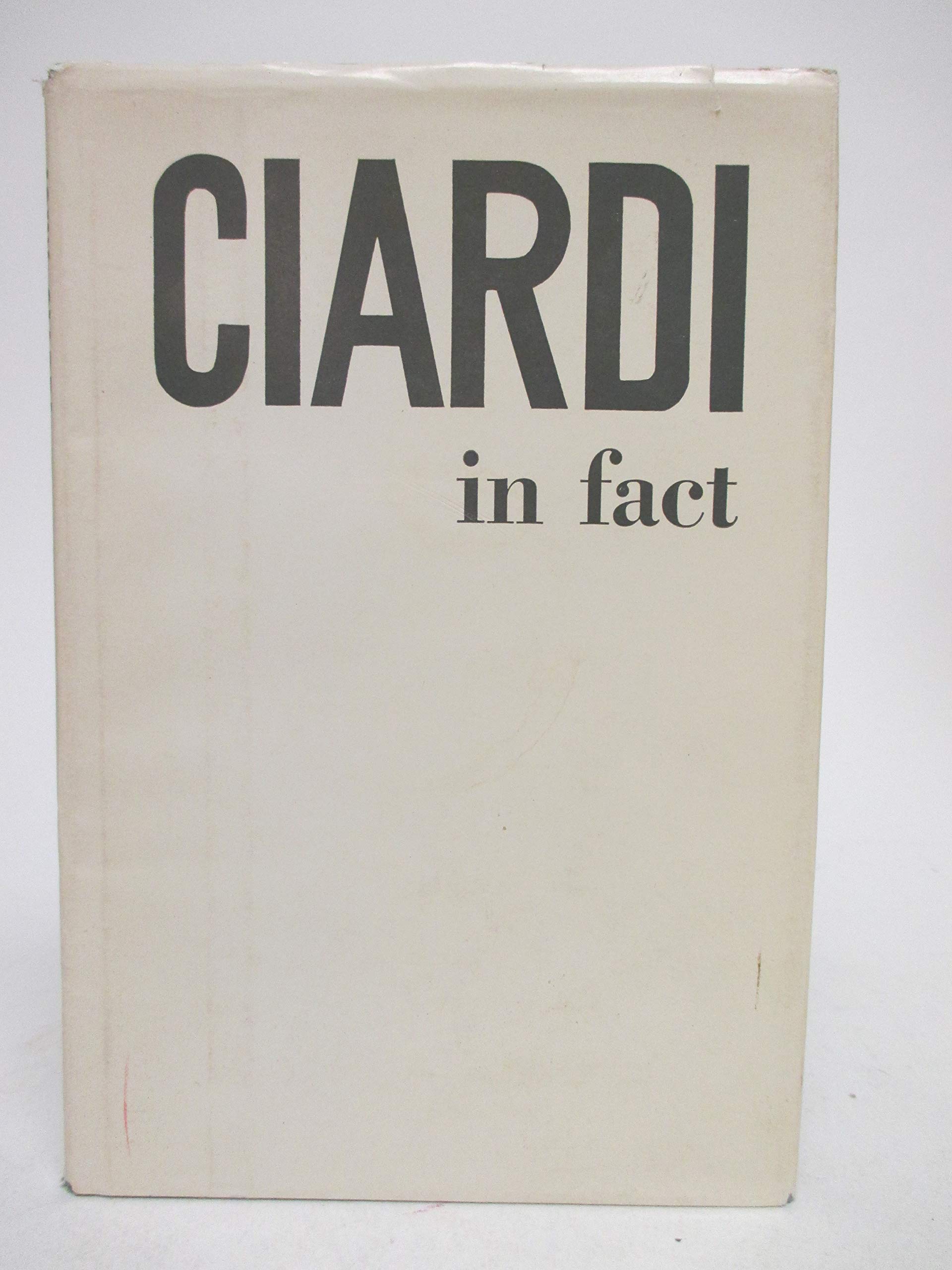 Image for Ciardi In Fact