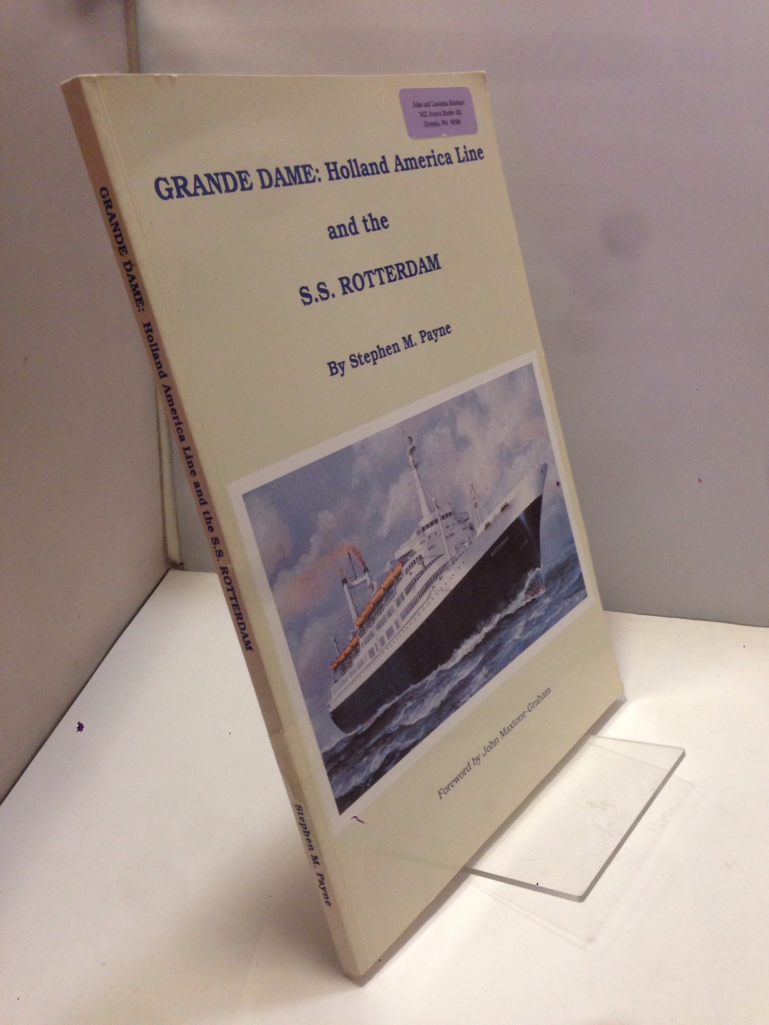 Image for Grande Dame: Holland America Line and the S.S. Rotterdam