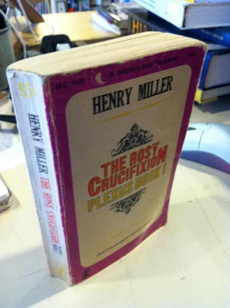 Image for The Rosy Crucifixion Plexus Book 1 by Henry Miller