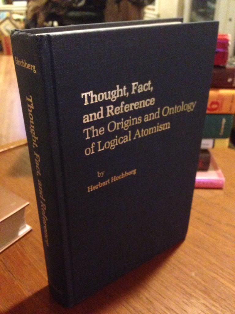 Image for Thought, Fact, and Reference: The Origins and Ontology of Logical Atomism