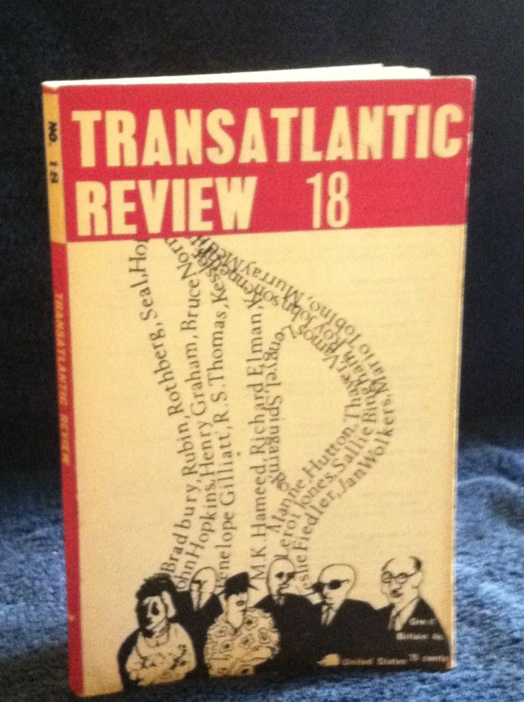 Image for TRANSATLANTIC REVIEW 18 SPRING 1965