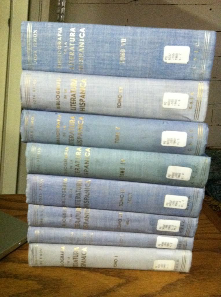 Image for Bibliograf?a De La Literatura Hispanica (8 Volume Set)