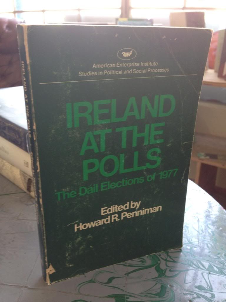 Image for Ireland at the polls: The Da?il elections of 1977 (Studies in political and social processes)
