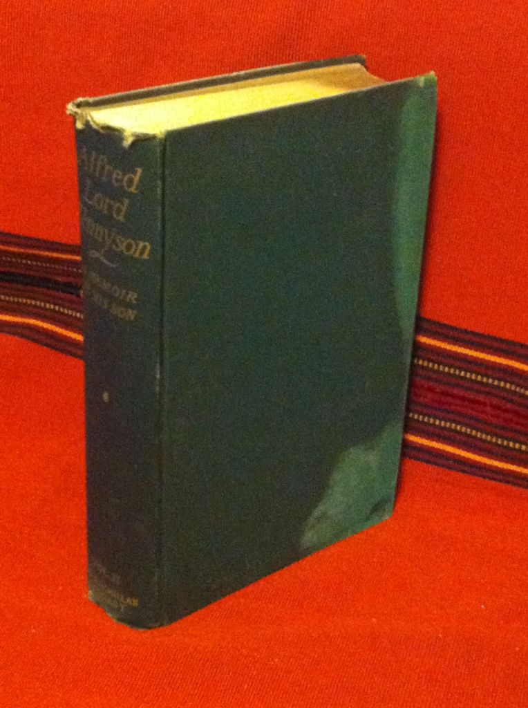 Image for Alfred Lord Tennyson A Memoir by His Son Volume II by Tennyson, Hallam