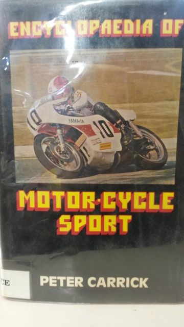Image for Encylcopedia of Motor-Cycle Sport by Carrick, Peter