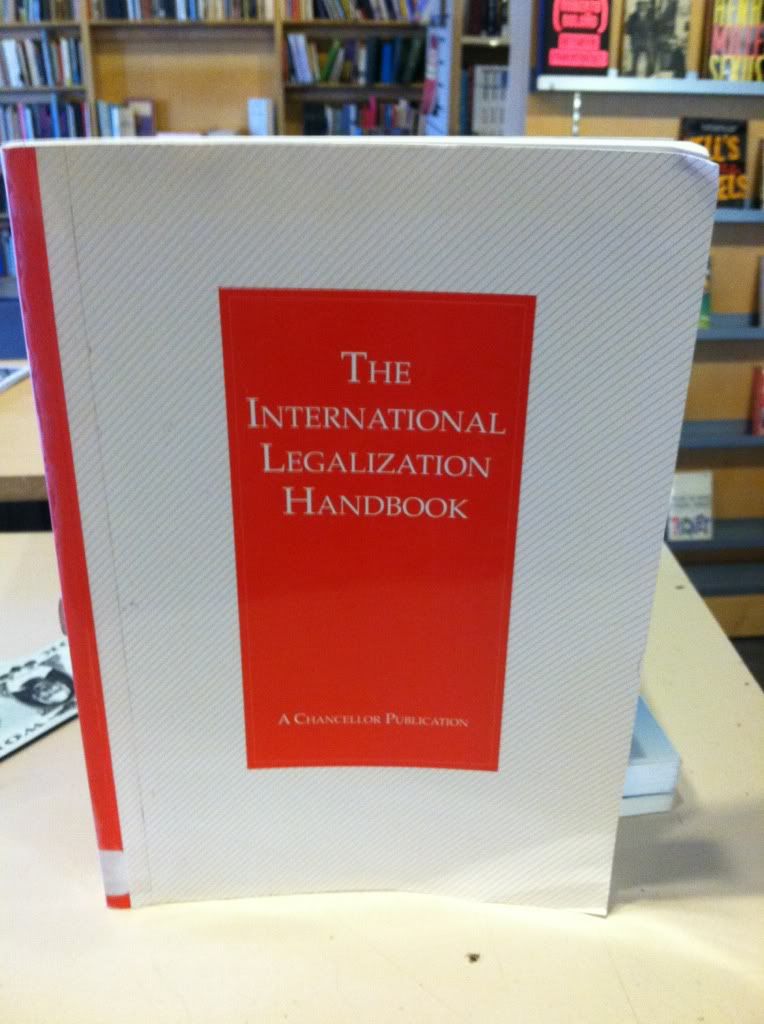 Image for International Legalization Handbook