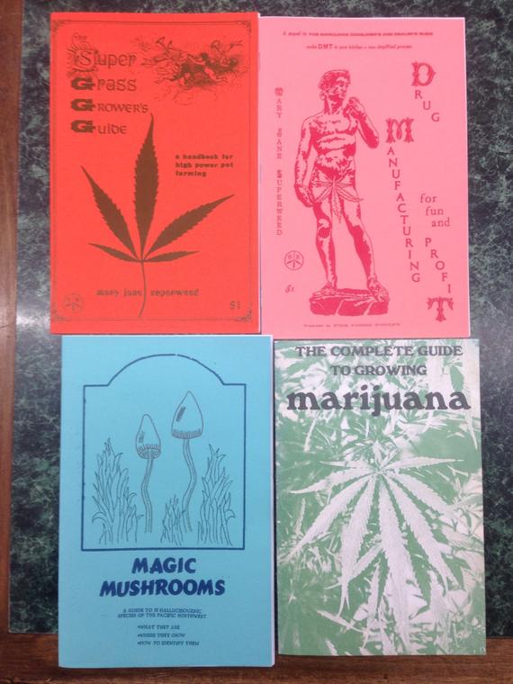 Image for Vintage 1960s Counterculture Drug Pamphlet Lot of 4 Reprints